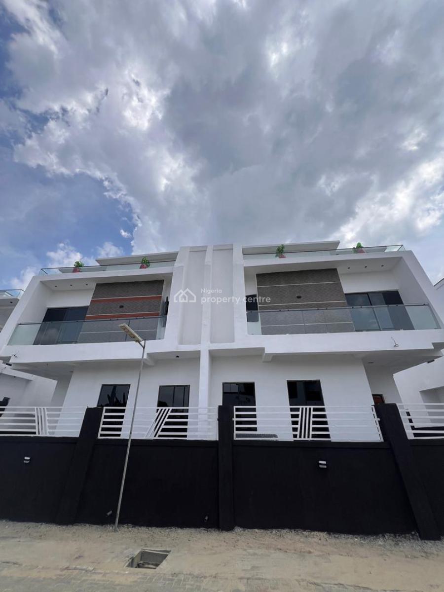 Spacious Family Oriented 4 Bedroom Semi Detached in Ajah, Less Than 5 Minutes From Circle Mall,ajah, Ajah, Lagos, Semi-detached Duplex for Sale