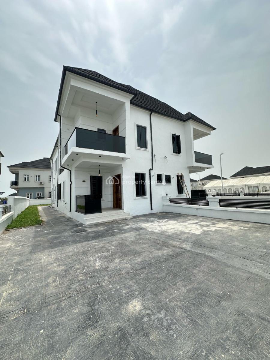 Newly Built Luxury 4 Bedroom Duplex with Bq, Amen Estate Phase 2, Ibeju Lekki, Lagos, Semi-detached Duplex for Sale