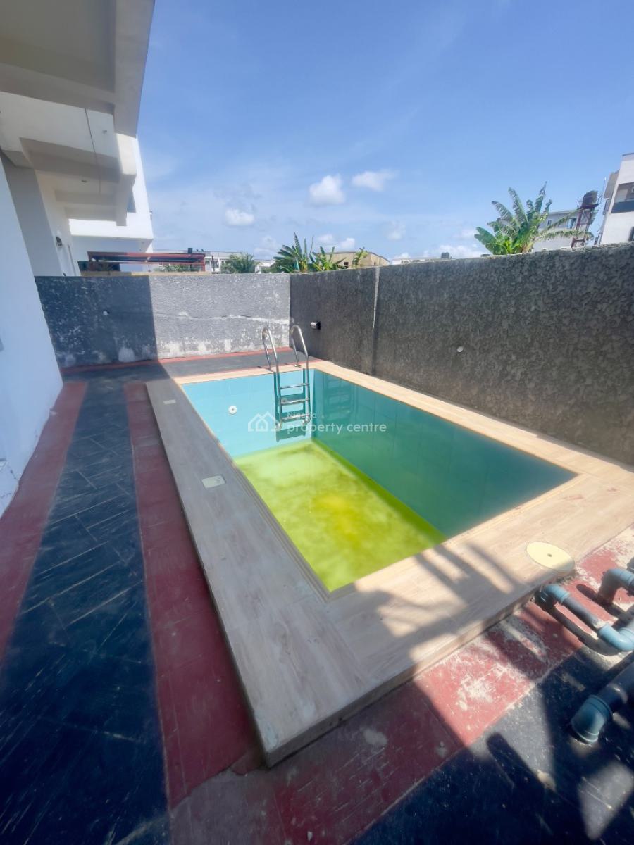 Decently Built 4 Bed Fully Detached Duplex with Swimming Pool and Bq, Ajah, Lagos, Detached Duplex for Sale