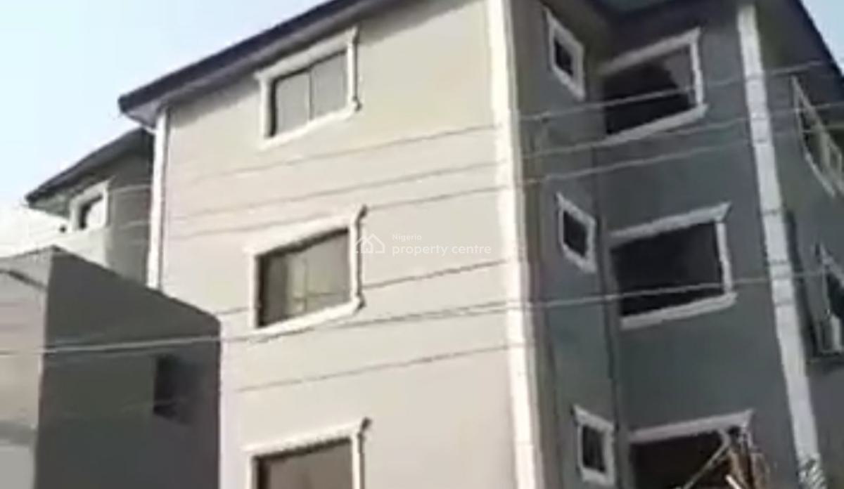 Block of 8 Flats of 3bedroom Each All Ensuit No Renovation Required, Off Oladimeji Street, Aguda, Surulere, Lagos, Block of Flats for Sale