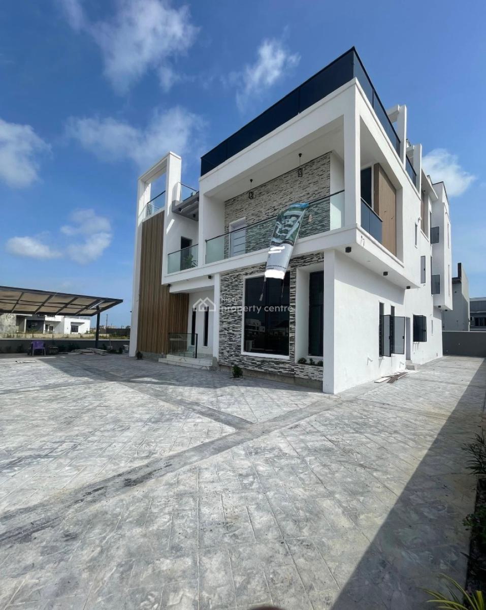 6 Bedroom House with a Gym, Pool, Office, Rooftop Terrace, Abraham Adesanya, Ogombo, Ajah, Lagos, Detached Duplex for Sale