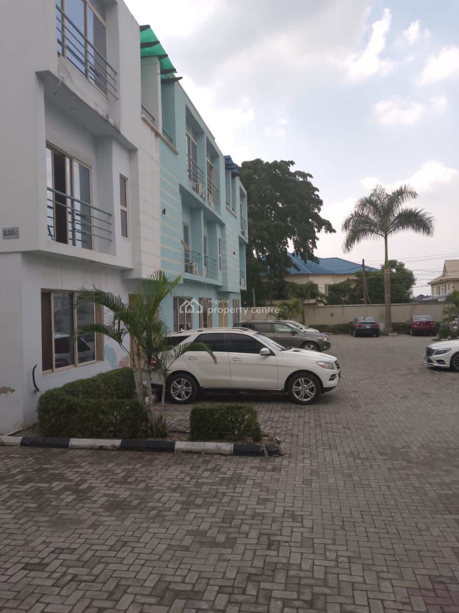 4bed Room Tarreces Duplex with Bq, Gra, Ikeja, Lagos, Terraced Duplex for Rent