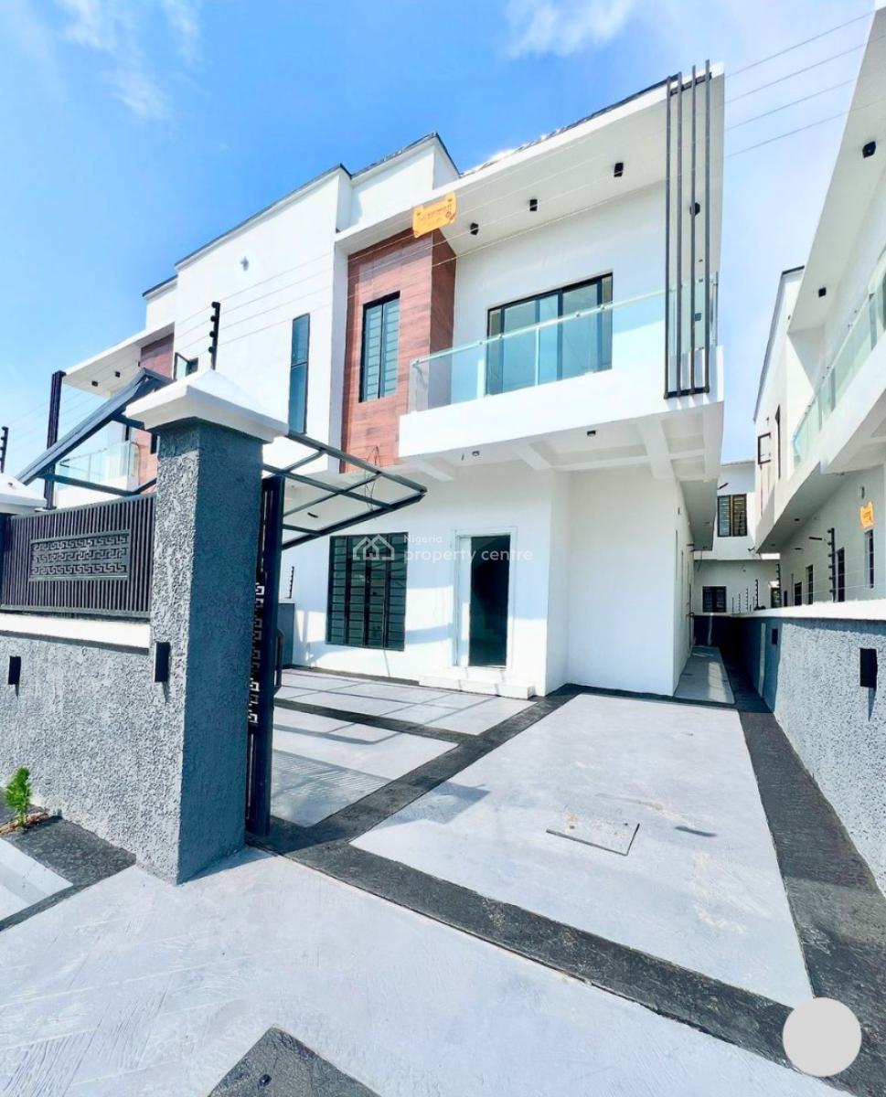 Luxurious Contemporary 4 Bedroom Deluxe Detached Duplex with Bq, Orchid, Lekki, Lagos, House for Sale