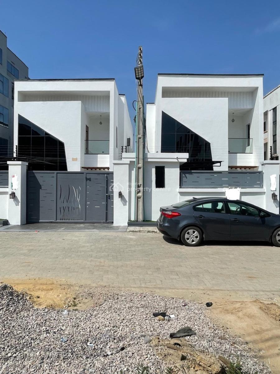 5 Bedroom Detached House with a Poll and Bq, Chevron, Lekki, Lagos, Detached Duplex for Sale