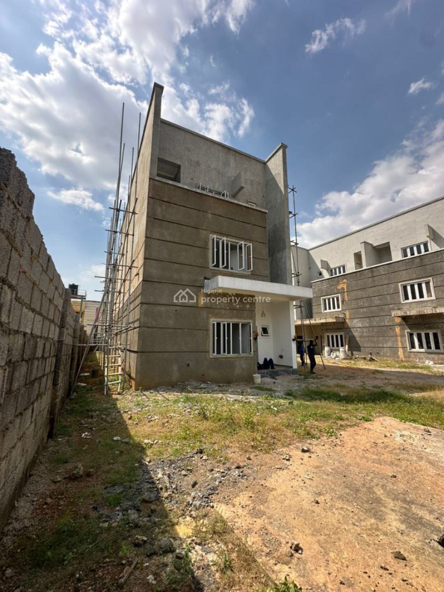Brand New 4 Bedrooms Detached Duplex, Family Lounge and Bq, By Stella Maris, Life Camp, Abuja, Detached Duplex for Sale