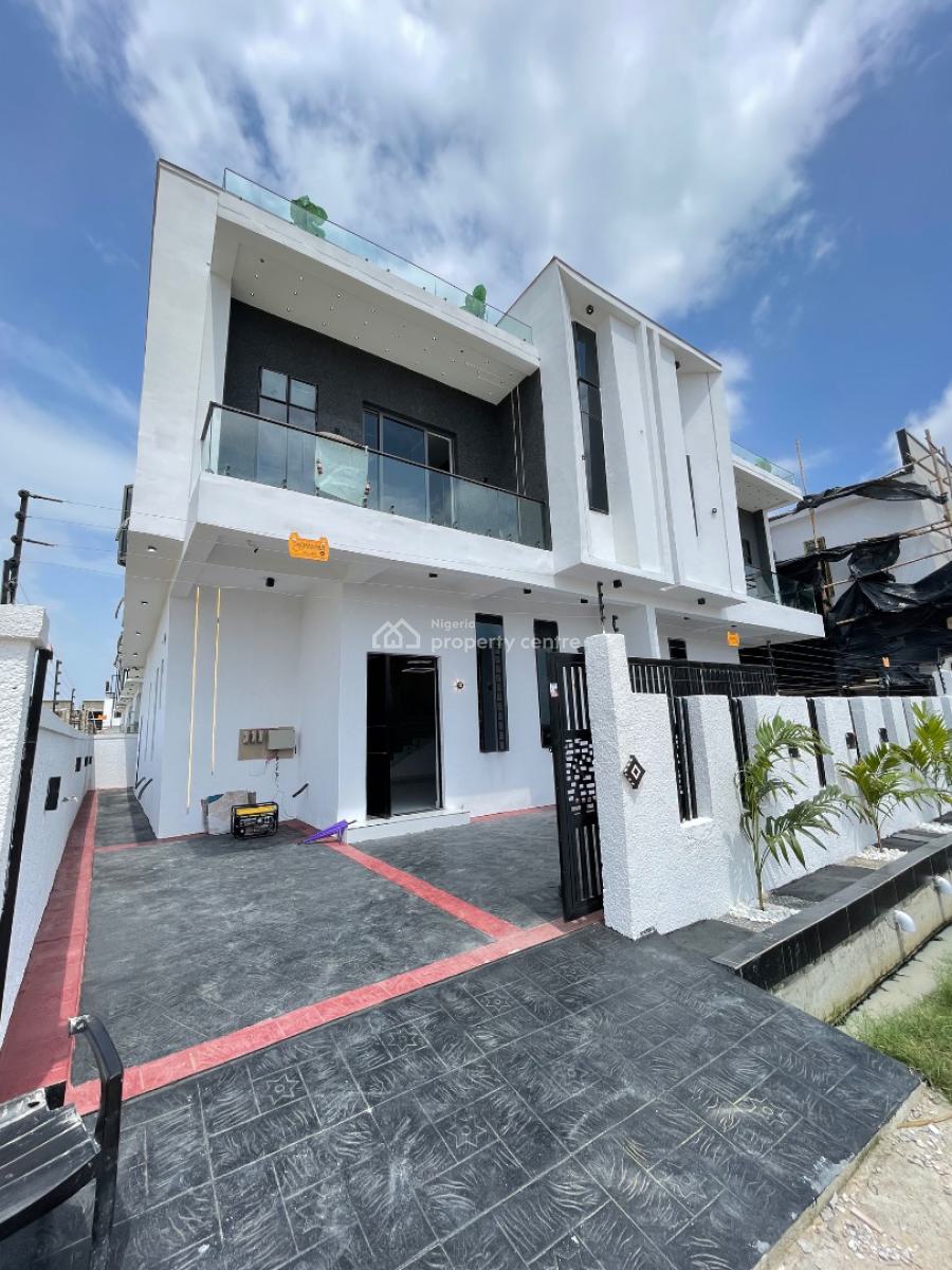 4 Bedroom Semi Detached Duplex with Bq, Ajah, Lagos, Semi-detached Duplex for Sale