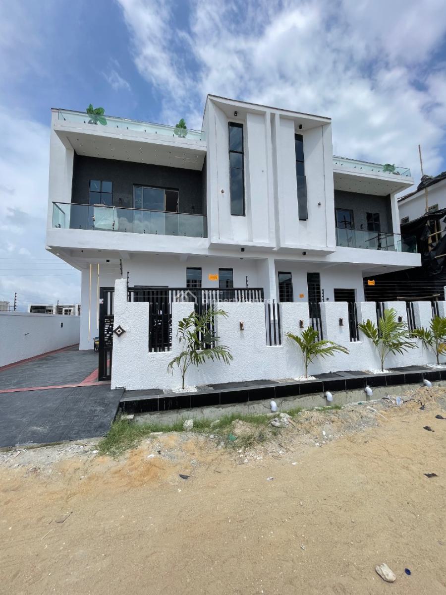 4 Bedroom Semi Detached Duplex with Bq, Ajah, Lagos, Semi-detached Duplex for Sale