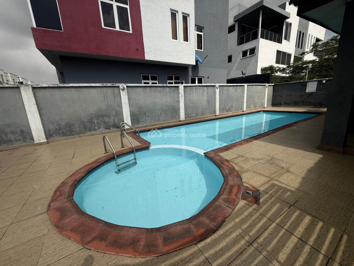 4 Bedroom Terrace Duplex with Bq, Osapa, Lekki, Lagos, Terraced Duplex for Sale