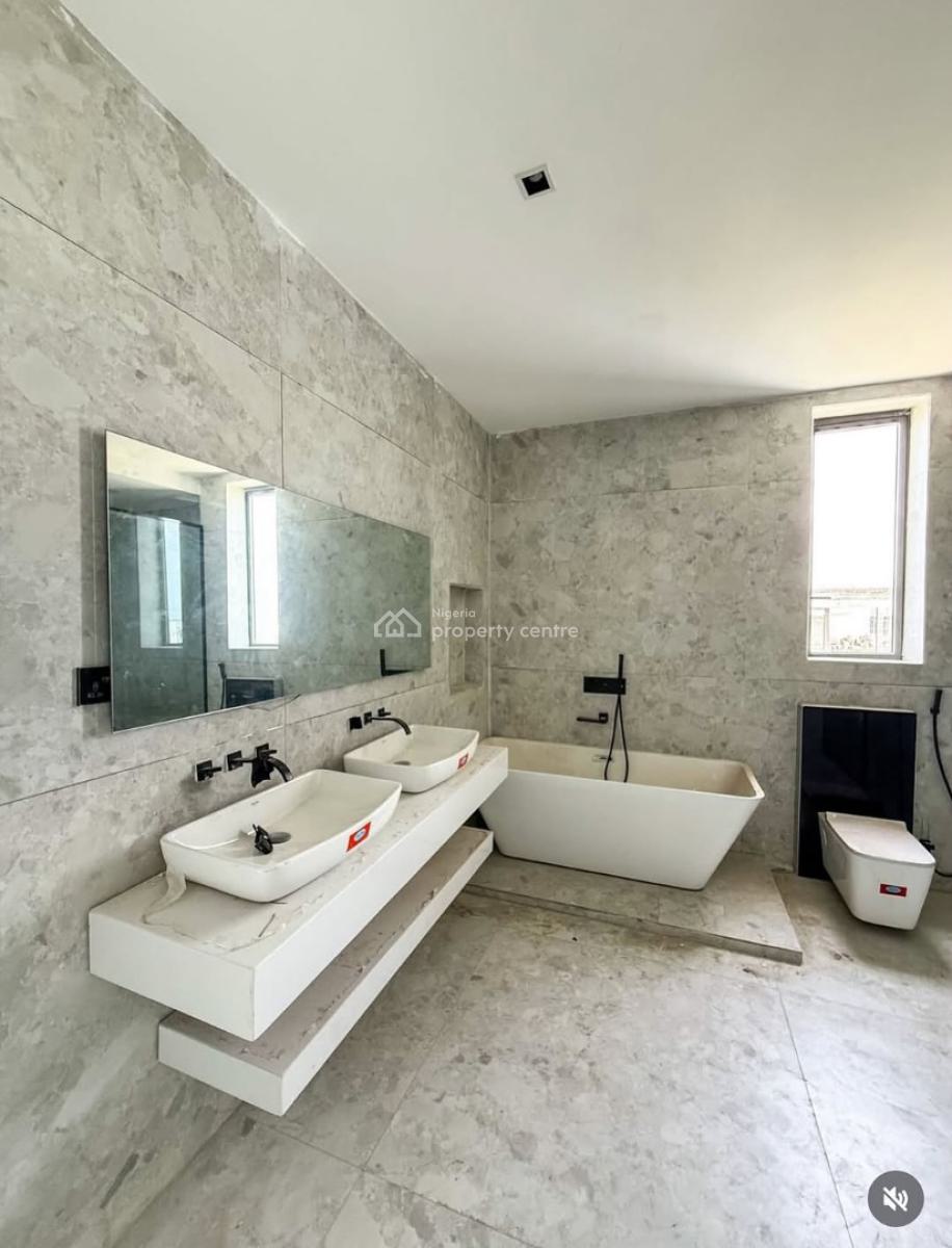 Contemporary 5 Bedroom Semi Detached Duplex with Cinema & Pool, Ikate, Lekki, Lagos, Semi-detached Duplex for Sale