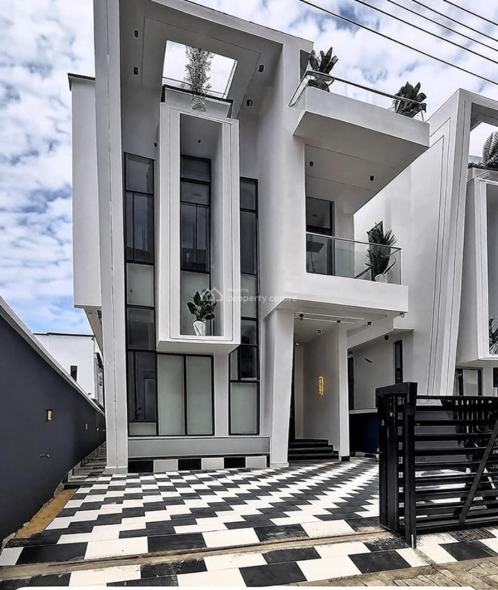 Well Built 5 Bedroom Detached Duplex with Pool & Bq, Chevron, Lekki, Lagos, Detached Duplex for Sale
