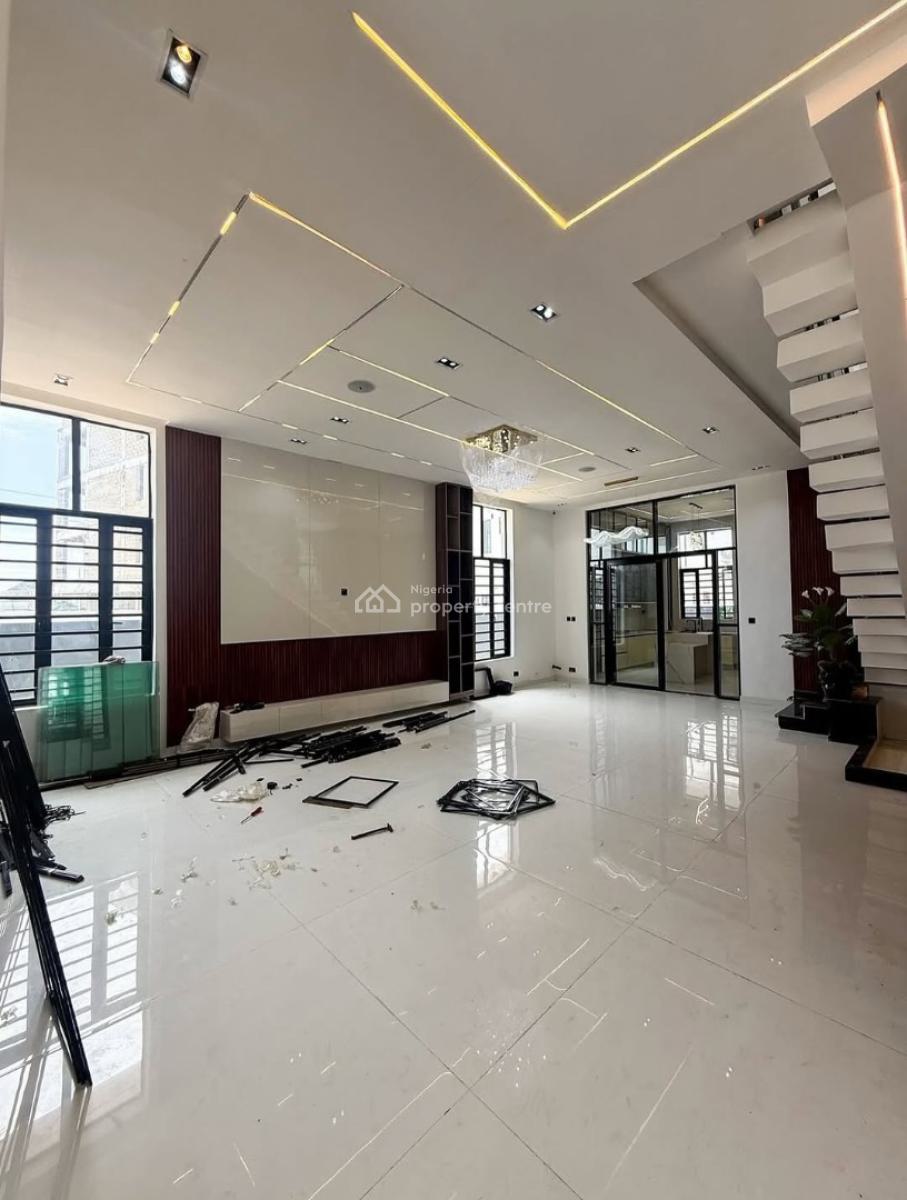 Well Built 5 Bedroom Detached Duplex with Pool & Bq, Chevron, Lekki, Lagos, Detached Duplex for Sale