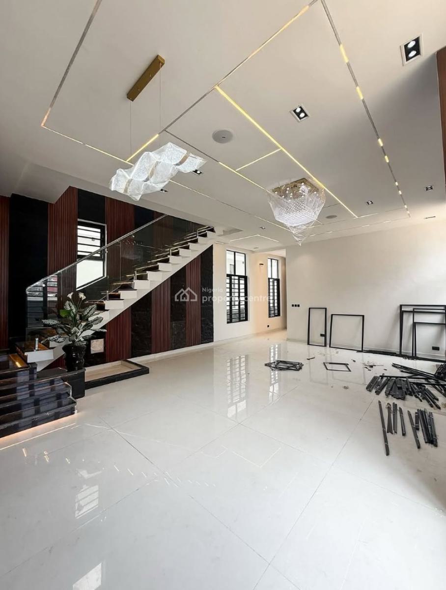 Well Built 5 Bedroom Detached Duplex with Pool & Bq, Chevron, Lekki, Lagos, Detached Duplex for Sale