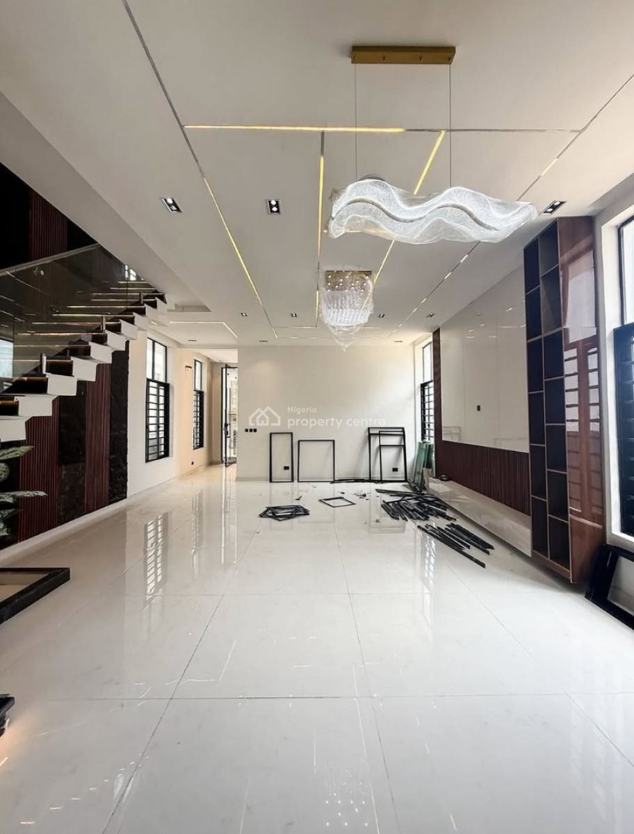 Well Built 5 Bedroom Detached Duplex with Pool & Bq, Chevron, Lekki, Lagos, Detached Duplex for Sale