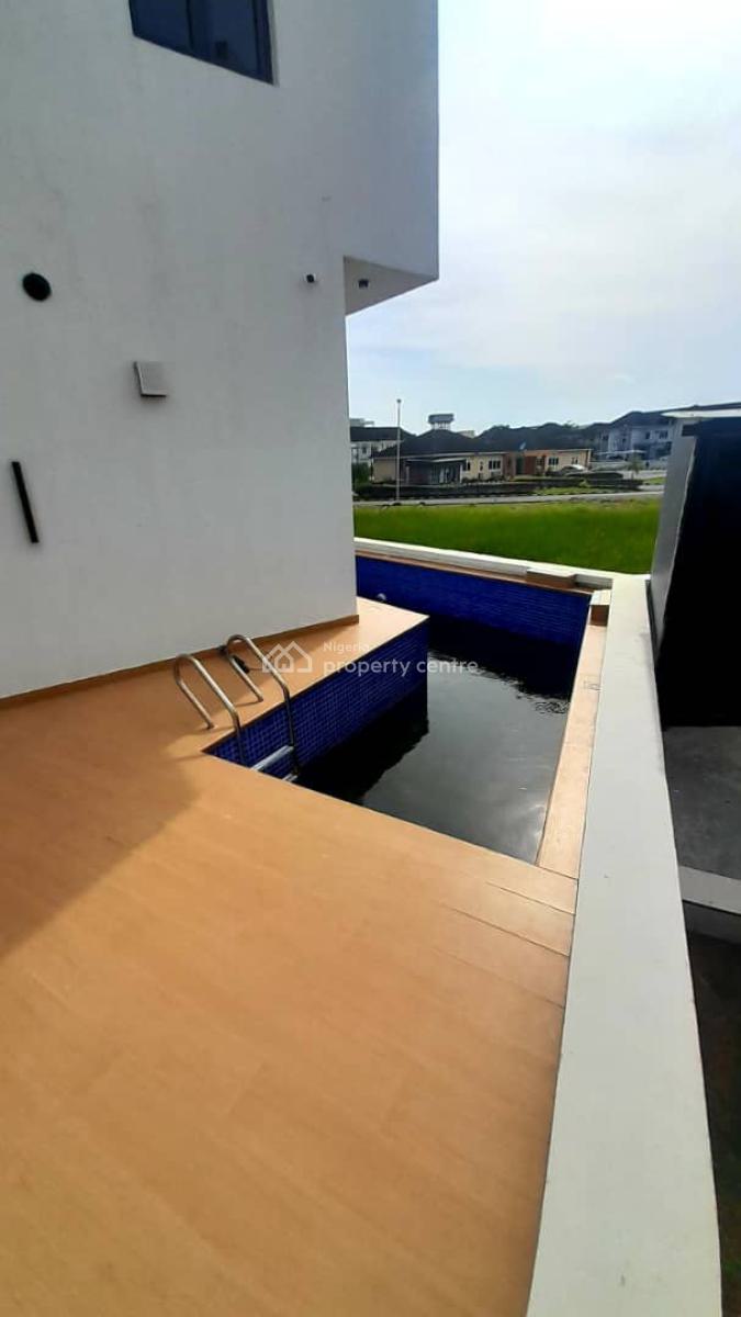 New 5 Beds All Ensuite, Cinema, Elevator, Swimming Pool, Roof Terrace, Pinnock Beach Estate, Osapa, Lekki, Lagos, Detached Duplex for Sale