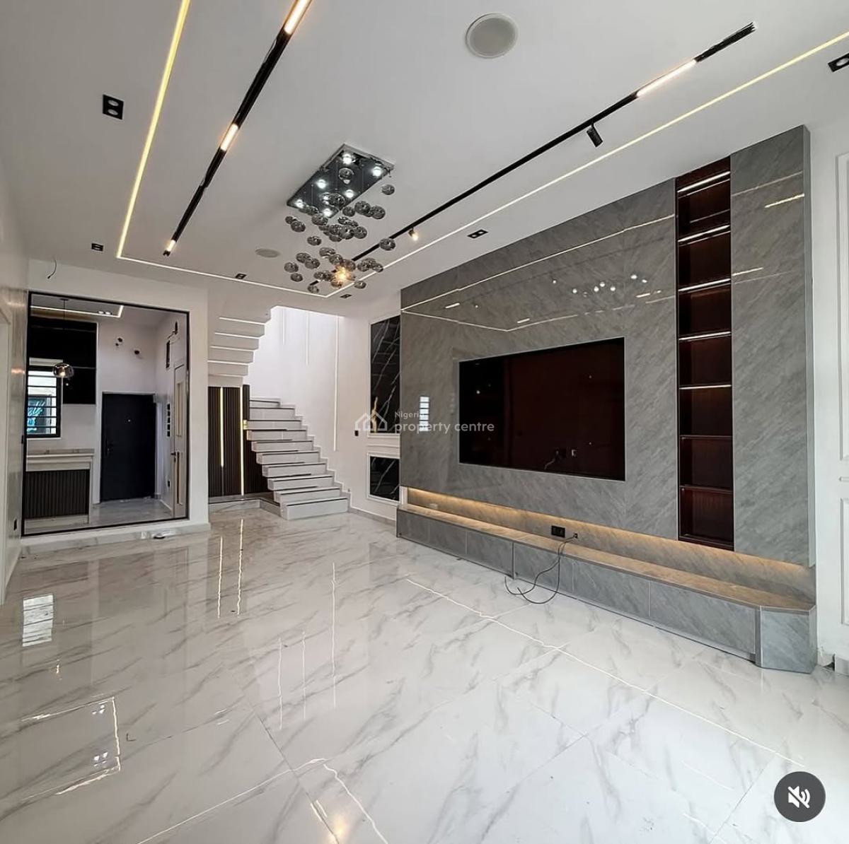 Spacious 4 Bedroom Semi Detached Duplex with Bq, Ajah, Lekki, Lagos, Semi-detached Duplex for Sale