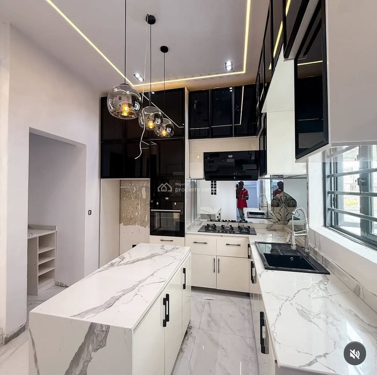 Spacious 4 Bedroom Semi Detached Duplex with Bq, Ajah, Lekki, Lagos, Semi-detached Duplex for Sale