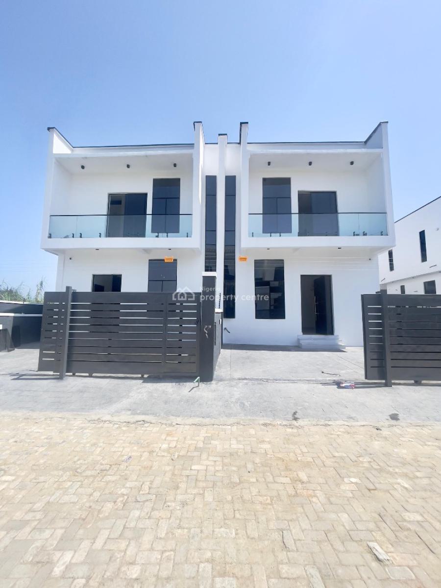 Beautifully Finished 4 Bed Semi-detached Duplex with Bq, Orchid, Lekki, Lagos, Semi-detached Duplex for Sale