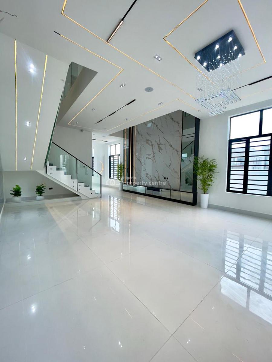 Remarkably Built Luxury 5 Bed Smart Home with Swimming Pool and Bq, 2nd Toll Gate, Lekki, Lagos, House for Sale