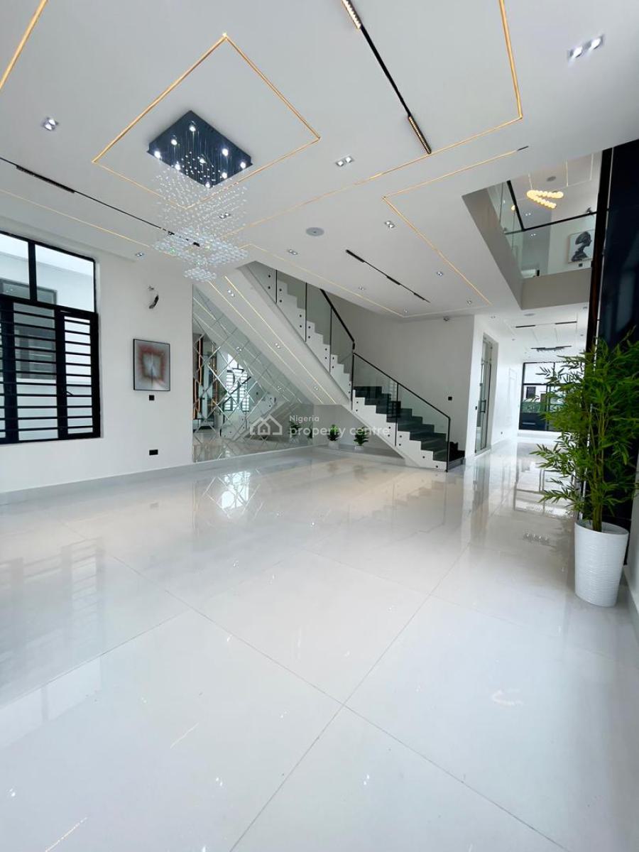 Remarkably Built Luxury 5 Bed Smart Home with Swimming Pool and Bq, 2nd Toll Gate, Lekki, Lagos, House for Sale