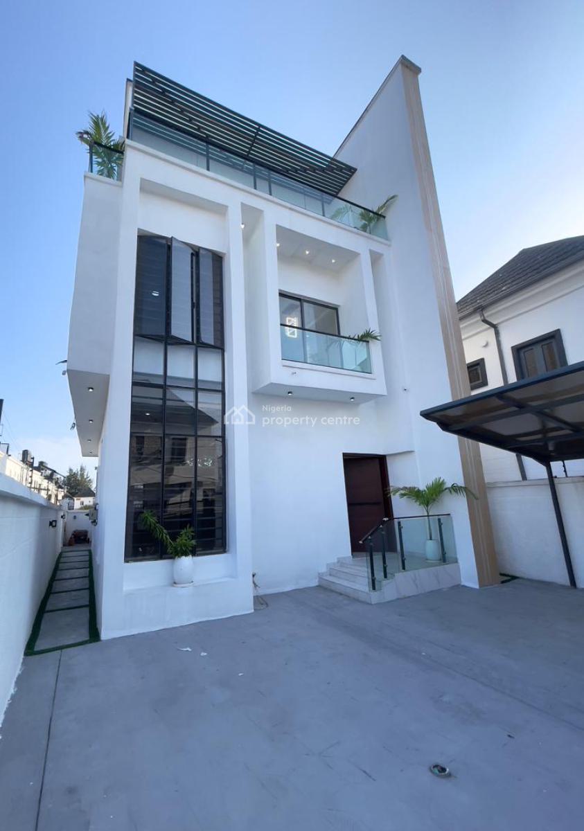 Uniquely Designed 4 Bed Fully Detached Luxury Home with Bq, Ikota, Lekki, Lagos, Detached Duplex for Sale