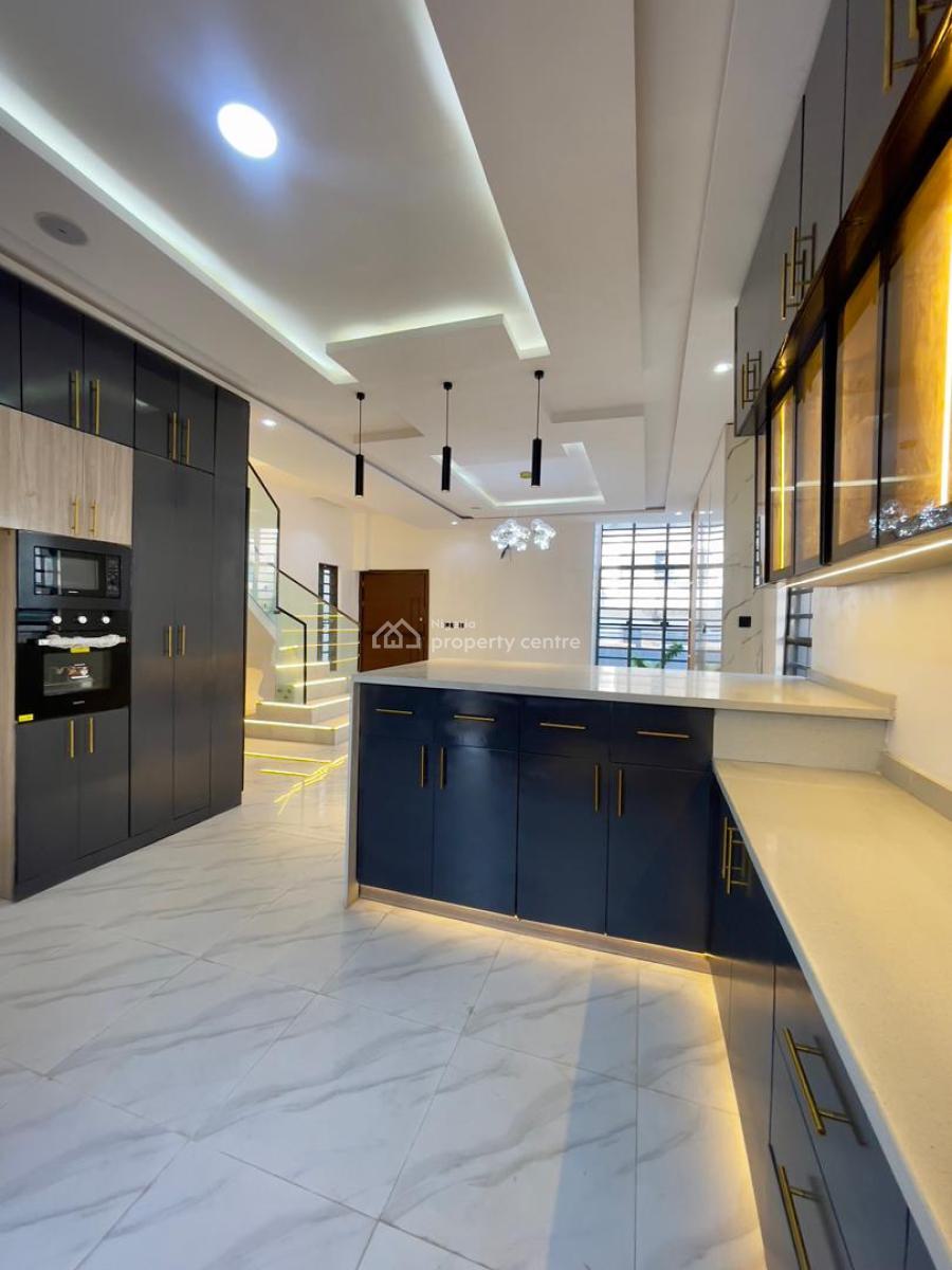Uniquely Designed 4 Bed Fully Detached Luxury Home with Bq, Ikota, Lekki, Lagos, Detached Duplex for Sale