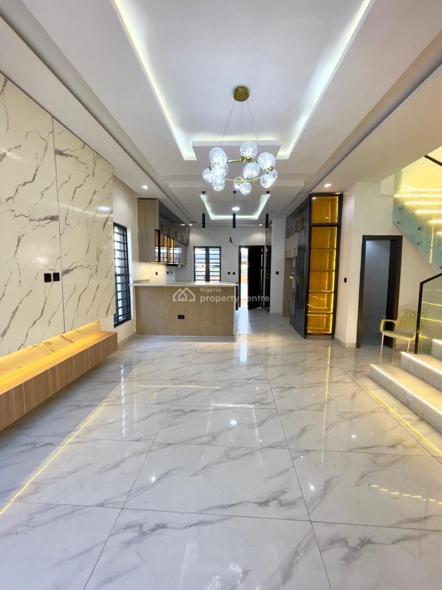 Uniquely Designed 4 Bed Fully Detached Luxury Home with Bq, Ikota, Lekki, Lagos, Detached Duplex for Sale
