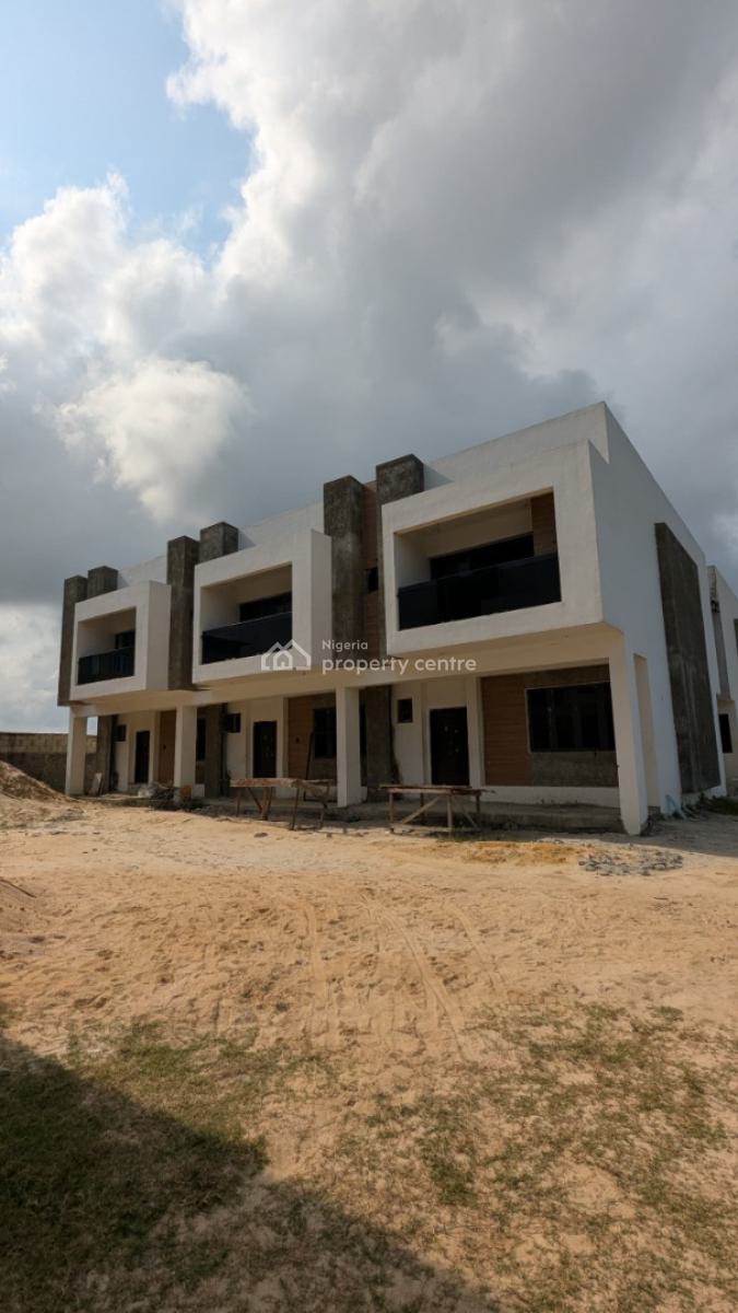 Luxury 3bedroom Terrace Duplex with Bq, Sangotedo, Ajah, Lagos, Terraced Duplex for Sale