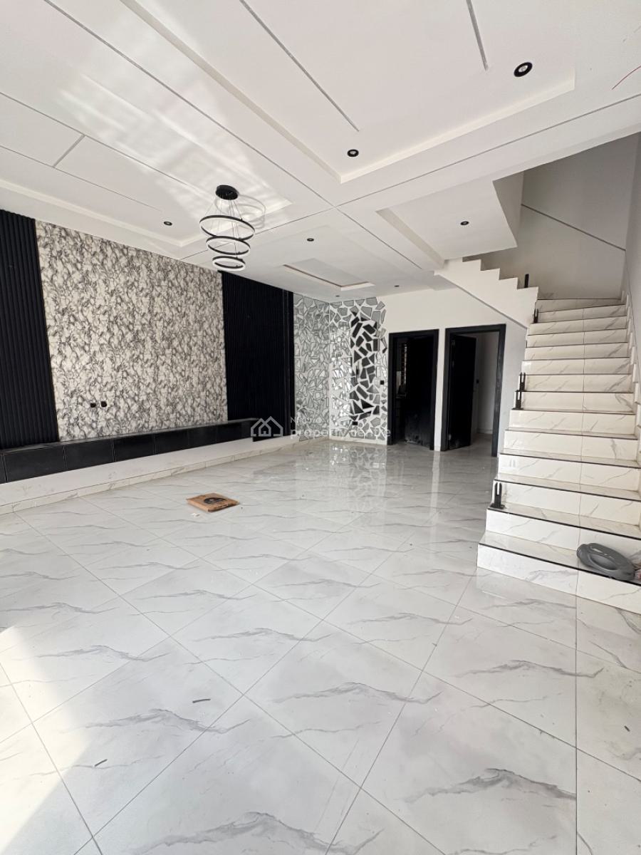 a Standard 4bedroom Semi Detached Duplex with Bq, Ikota, Lekki, Lagos, Semi-detached Duplex for Sale