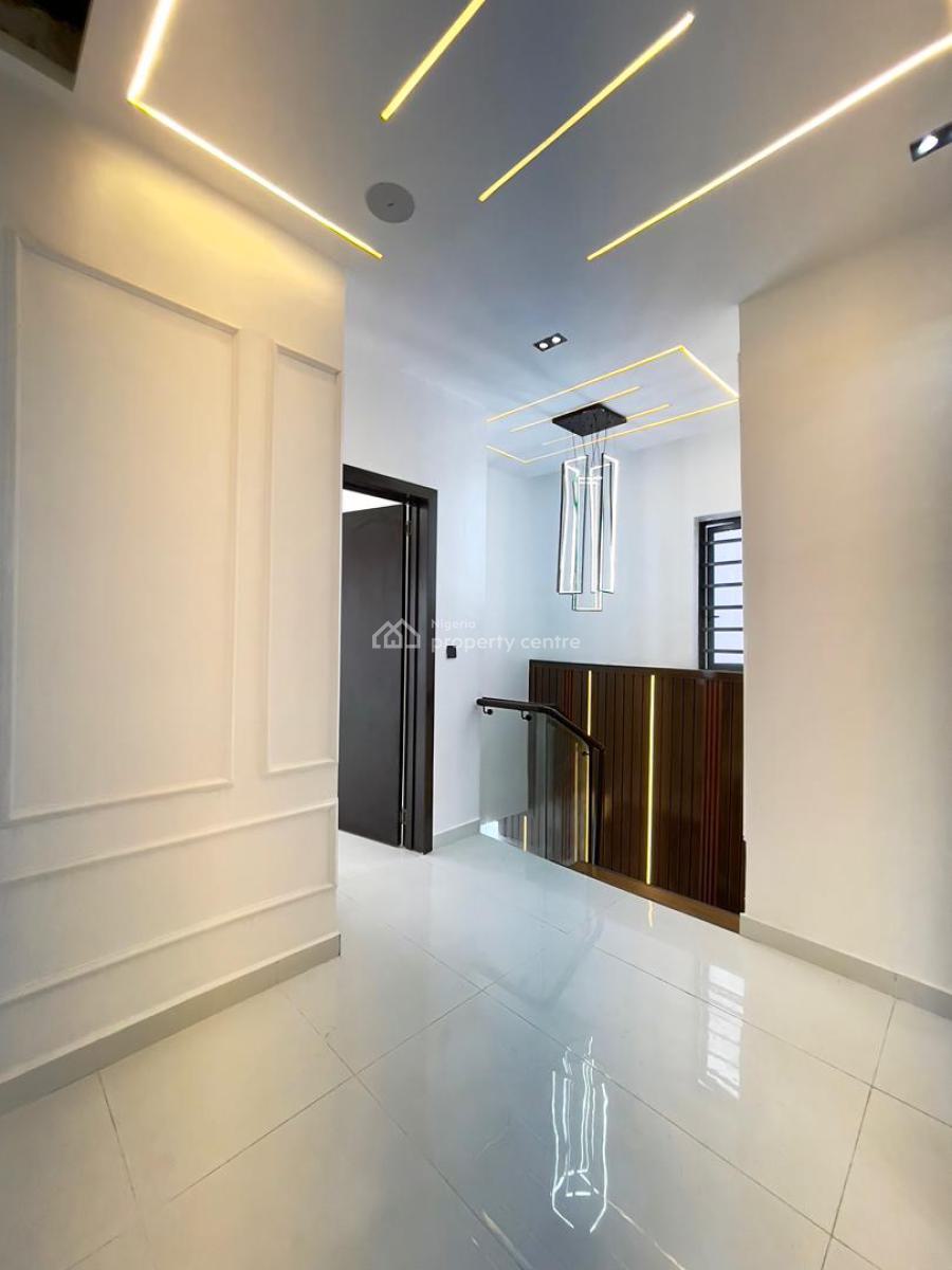 Beautifully Carved 4 Bed Fully Detached Home with Bq, Ajah, Lagos, Detached Duplex for Sale