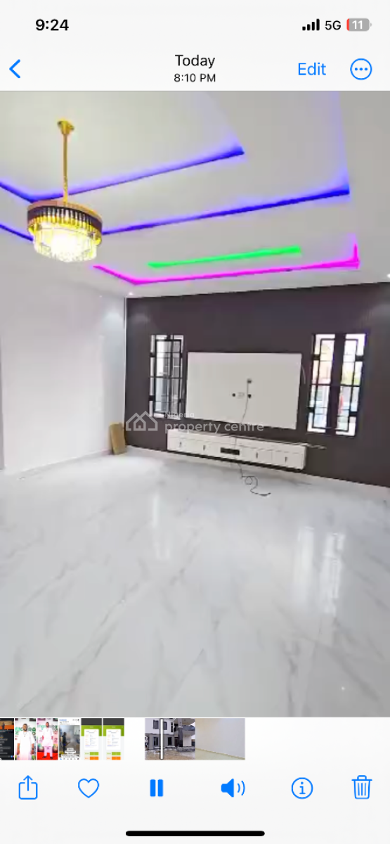 Luxury 5bedroom Duplex +bq+security Hse, After Godab Estate, Life Camp, Abuja, Detached Duplex for Sale