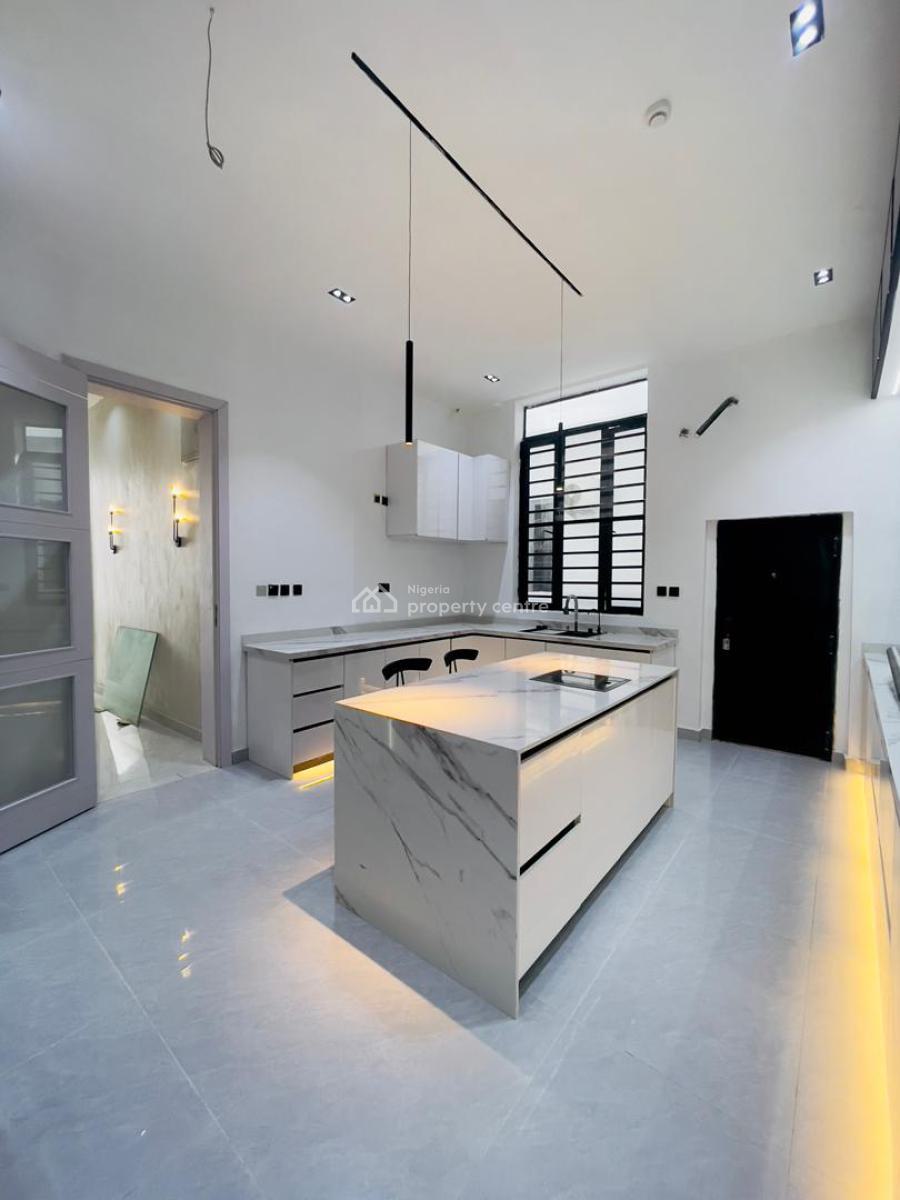 Outstanding Luxury 5 Bed Fully Detached Duplex with Rooftop Terrace, Lekki, Lagos, Detached Duplex for Sale