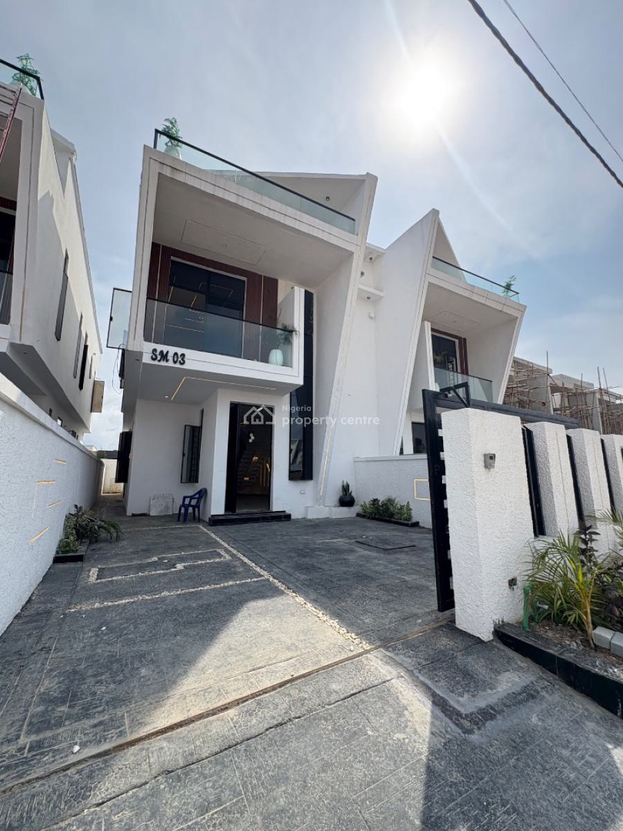 4bedroom Semi Detached Duplex with Bq, Ikota, Lekki, Lagos, Detached Duplex for Sale