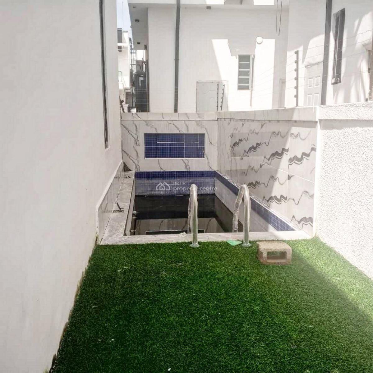 5bedroom Fully Detached Duplex with a Bq and a Swimming Pool, Lekki Palm City, Ado, Ajah, Lagos, Detached Duplex for Rent