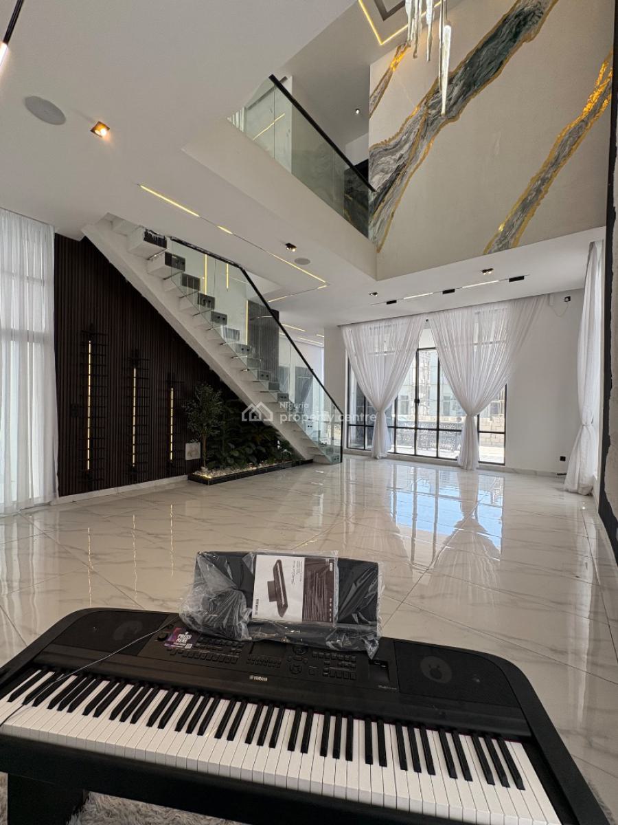 5bedroom Fully Detached Duplex with Bq and Swimming Pool, Chevron, Lekki Phase 2, Lekki, Lagos, Detached Duplex for Sale