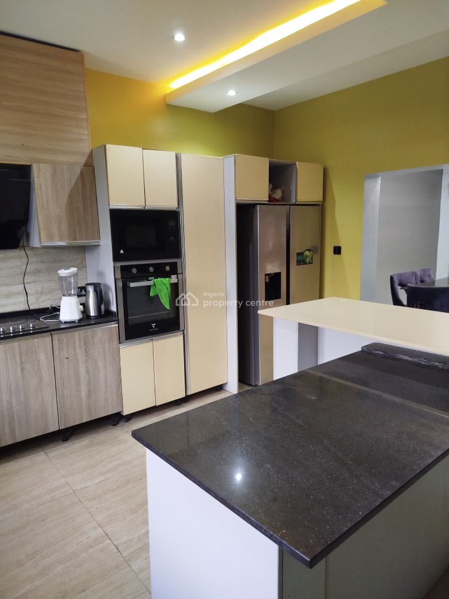 4-bedroom Terrace + 2-room Bq, Life Camp, Abuja, Terraced Duplex for Rent