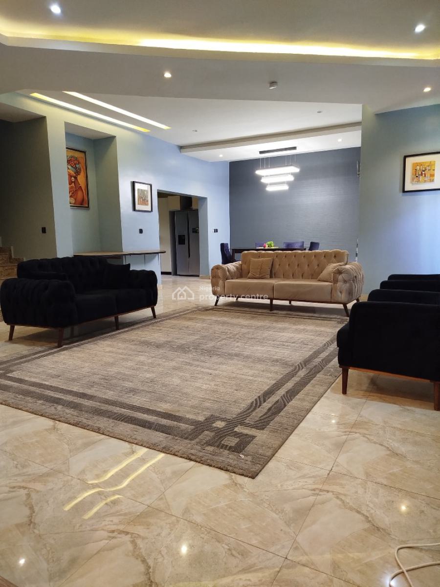 4-bedroom Terrace + 2-room Bq, Life Camp, Abuja, Terraced Duplex for Rent