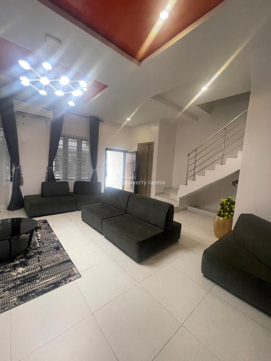 Fully Furnished 4bedroom Terrace Duplex with a Swimming Pool and Gym, Orchid, Lekki, Lagos, Terraced Duplex for Rent