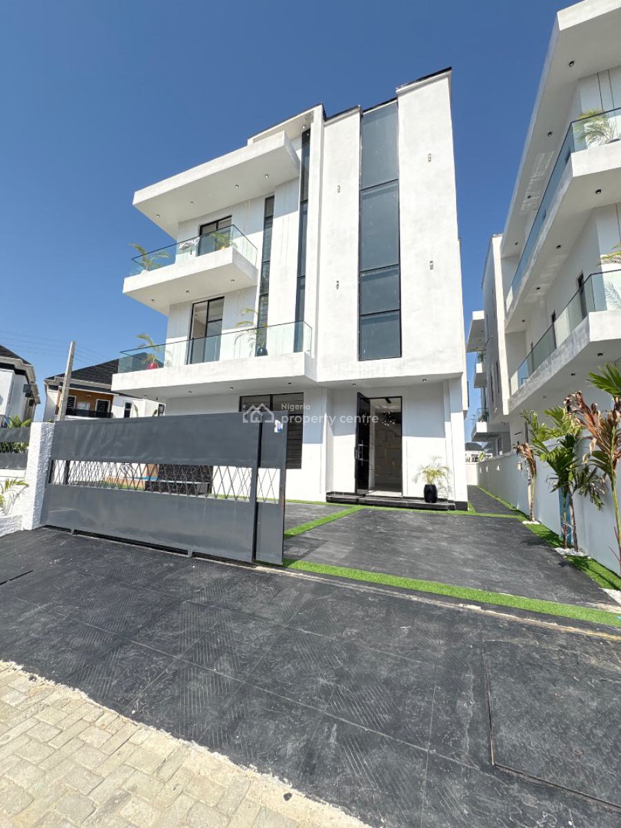 5bedroom Fully Detached Duplex, 2nd Toll Gate Chevron, Lekki Phase 2, Lekki, Lagos, Detached Duplex for Sale