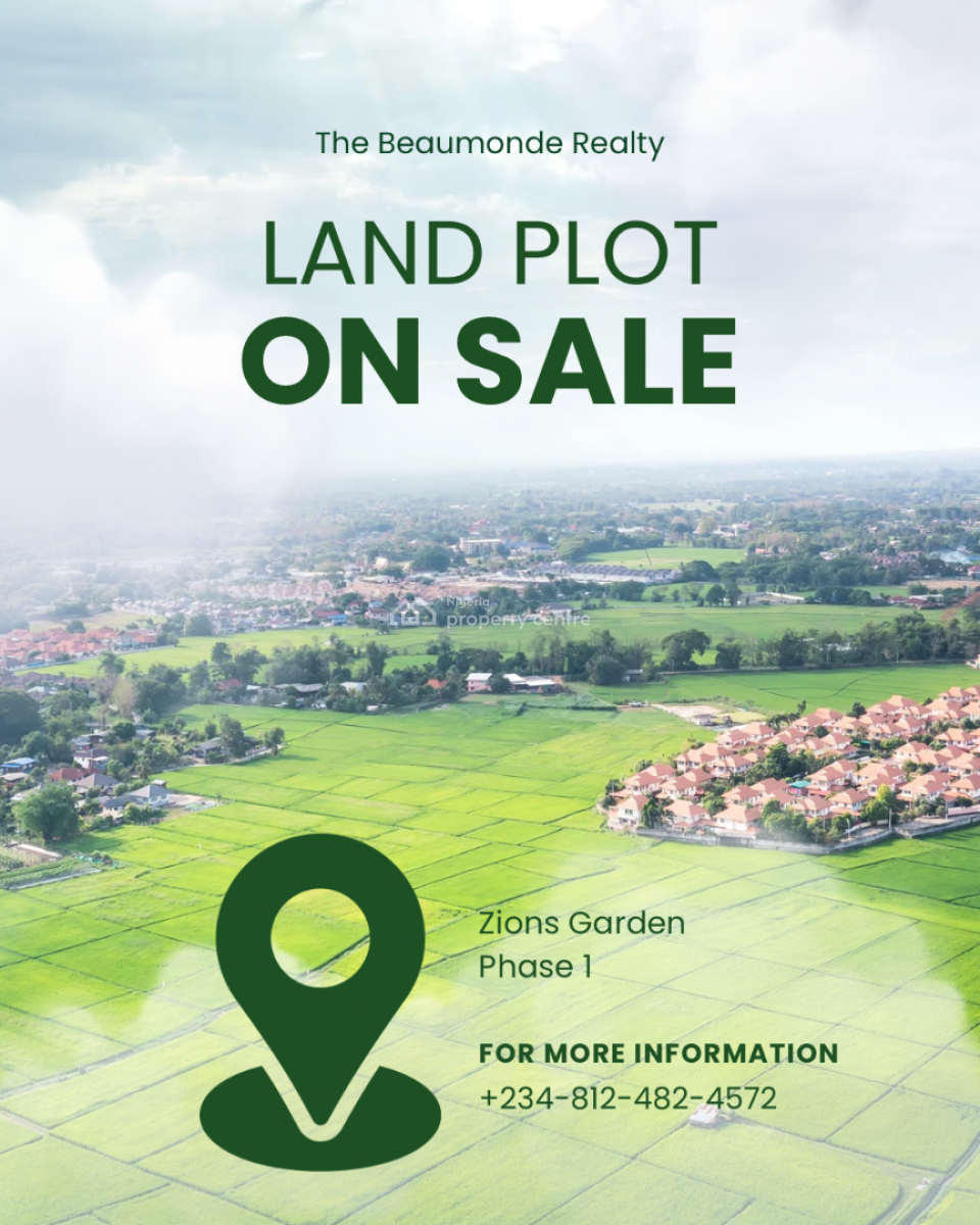 a Plot of Land in a Serene Location, Zion Gardens Phase 1, Ibeju Lekki, Lagos, Mixed-use Land for Sale