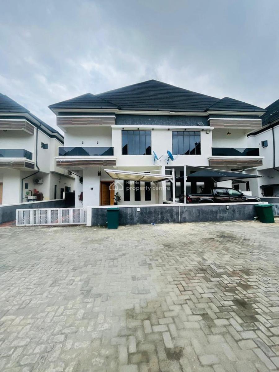 4 Bedroom Semi Detached Duplex with Bq, Chevron, Lekki, Lagos, Semi-detached Duplex for Sale