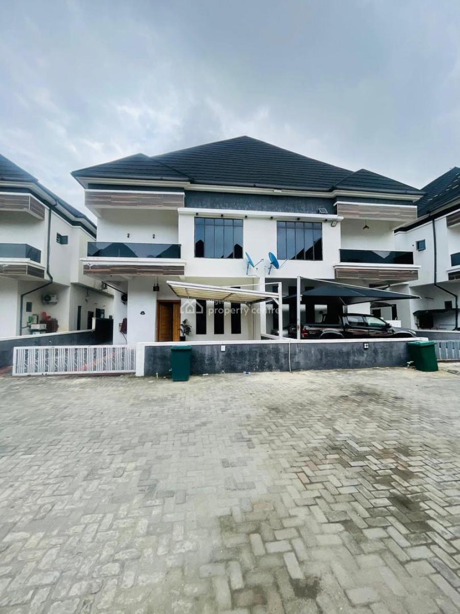 4 Bedroom Semi Detached Duplex with Bq, Chevron, Lekki, Lagos, Semi-detached Duplex for Sale