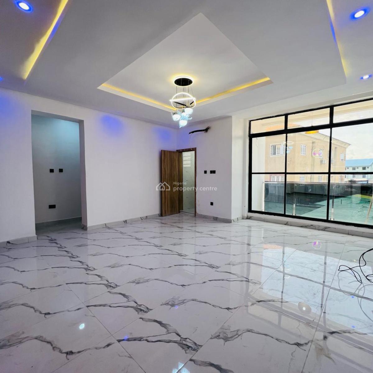 Exquisite 2 Bedroom Apartment with Elevator, Pool, Ikate, Lekki Phase 1, Lekki, Lagos, Flat / Apartment for Rent