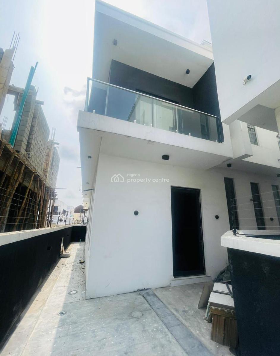 4 Bedroom Semi Detached Duplex with Bq, Chevron, Lekki, Lagos, Semi-detached Duplex for Sale