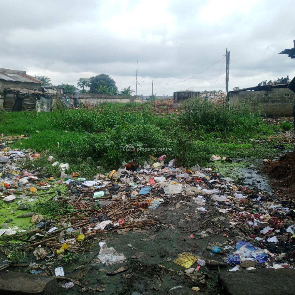 Well Located and Fenced 15 Plots of Land, Major Aba Road, Port Harcourt, Rivers, Mixed-use Land for Sale