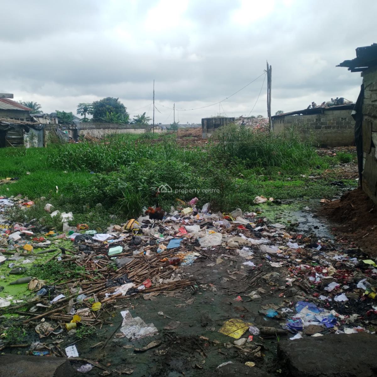 Well Located and Fenced 15 Plots of Land, Major Aba Road, Port Harcourt, Rivers, Mixed-use Land for Sale