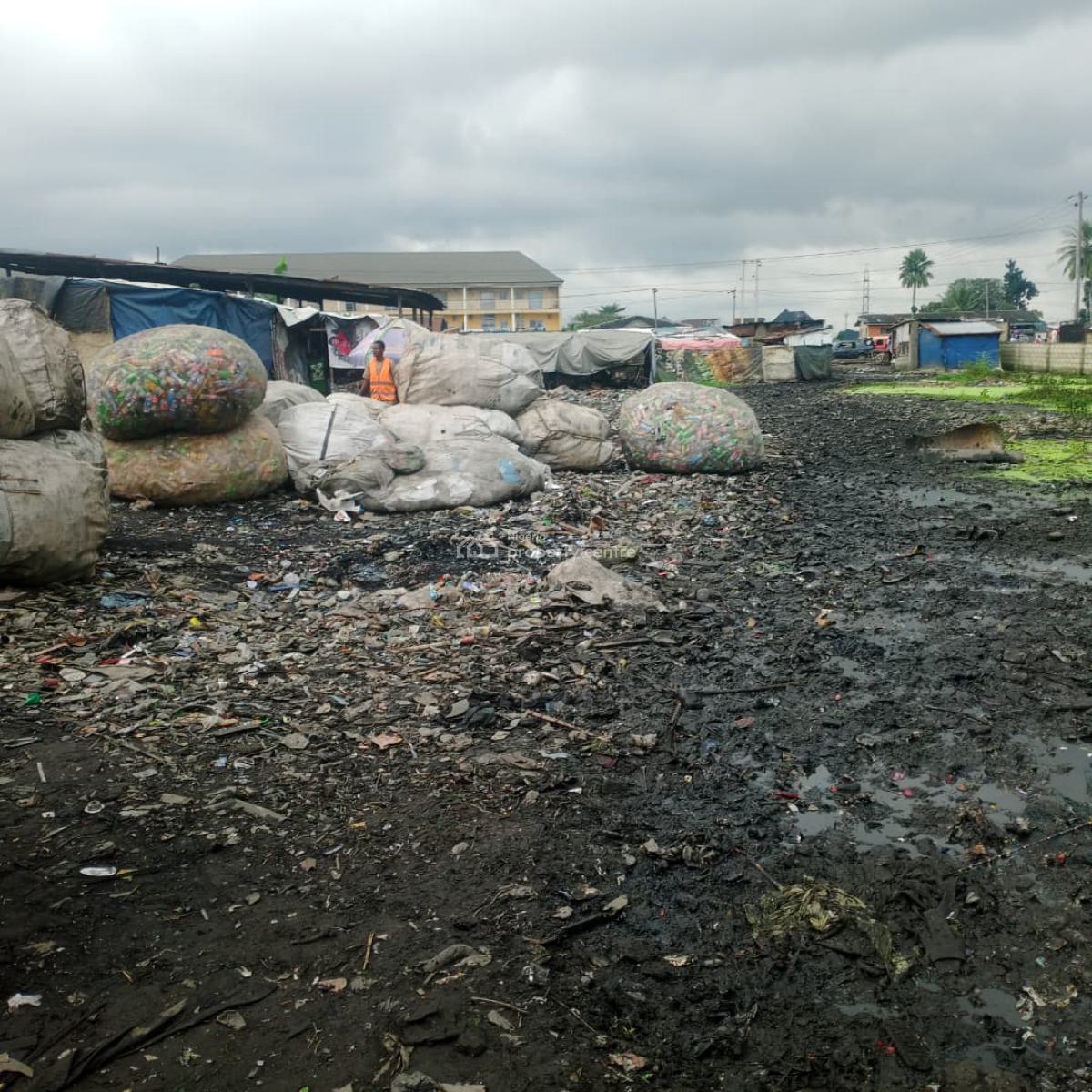 Well Located and Fenced 15 Plots of Land, Major Aba Road, Port Harcourt, Rivers, Mixed-use Land for Sale