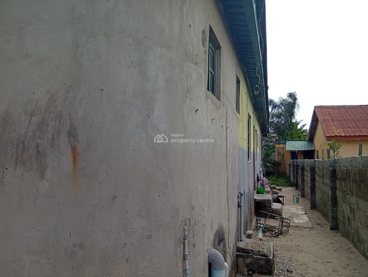 an Half Plot of Land with Old Structures of Mini Flat, Asorock, School Gate, Lakowe, Ibeju Lekki, Lagos, Residential Land for Sale