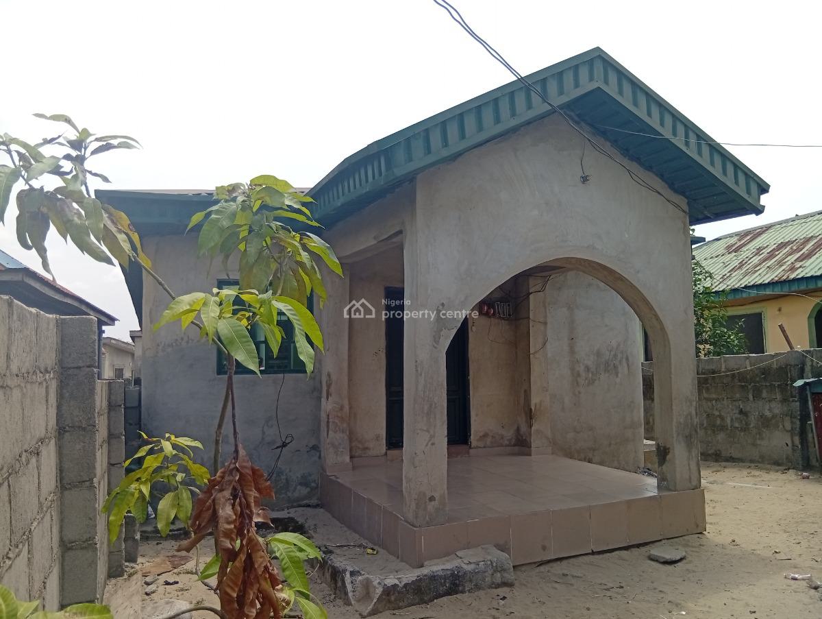 an Half Plot of Land with Old Structures of Mini Flat, Asorock, School Gate, Lakowe, Ibeju Lekki, Lagos, Residential Land for Sale