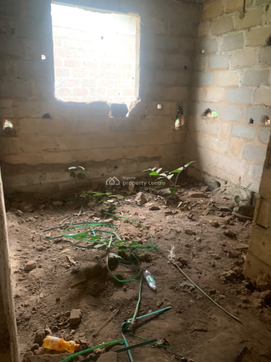 4 Unit of Uncompleted Mini Flat on Full Plot of Land, Gberigbe, Ikorodu, Lagos, House for Sale