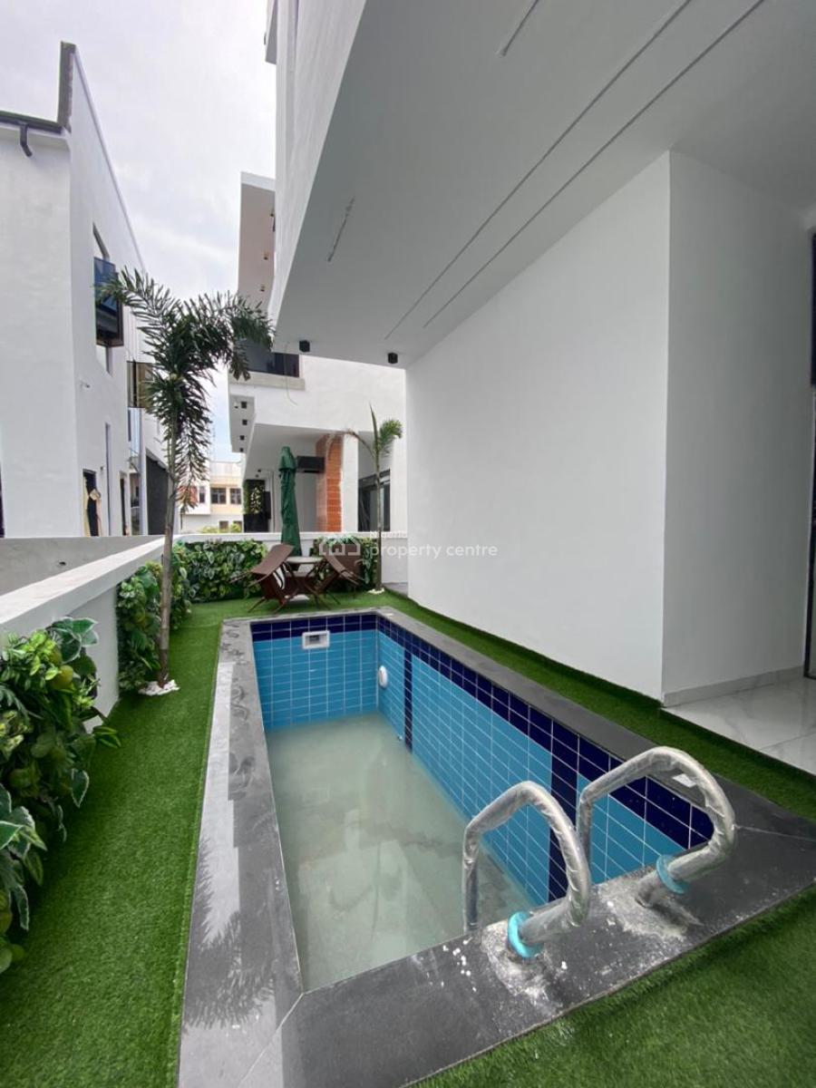 Luxurious 5 Bedroom Duplex with a Bq,pool,gym, Orchid, Lekki, Lagos, House for Sale